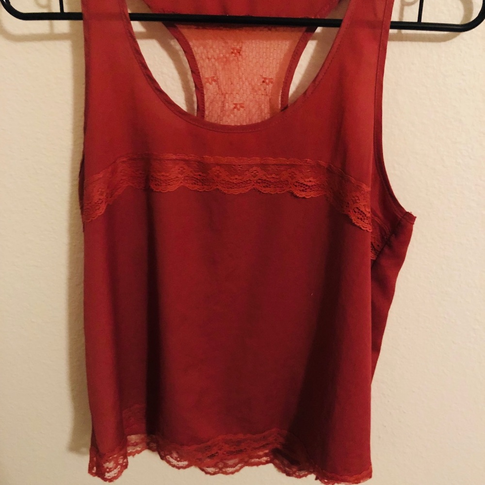 Lush sheer top